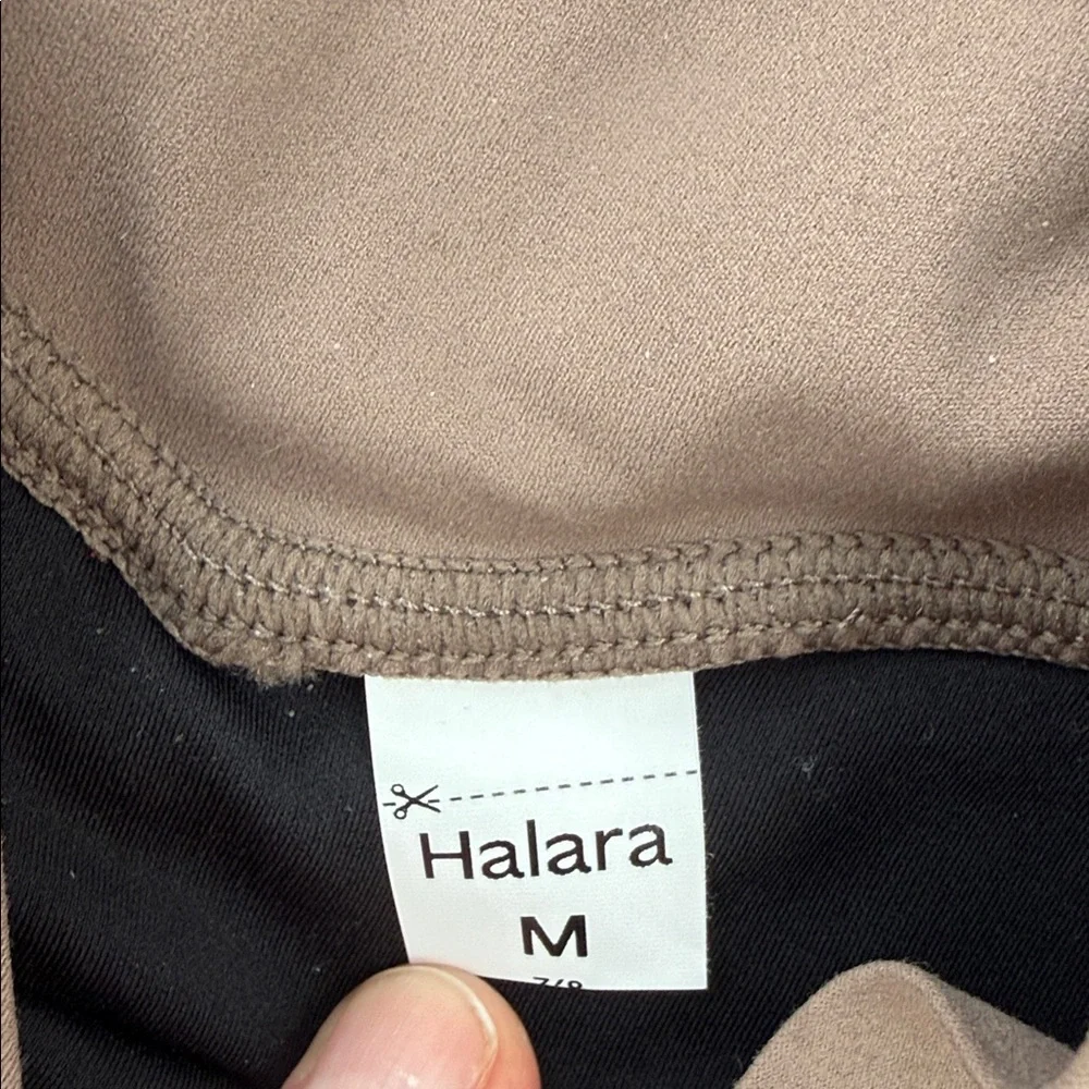 HALARA Women’s Chocolate Brown Joggers w/Pockets/Undies Size Medium NWOT - Picture 6 of 15